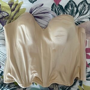 Dominique Strapless Cream Shapewear Corset